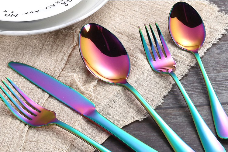 ชุดช้อนส้อมเครื่องเงิน Stainless Steel Flatware - สิ่งจำเป็นในครัว