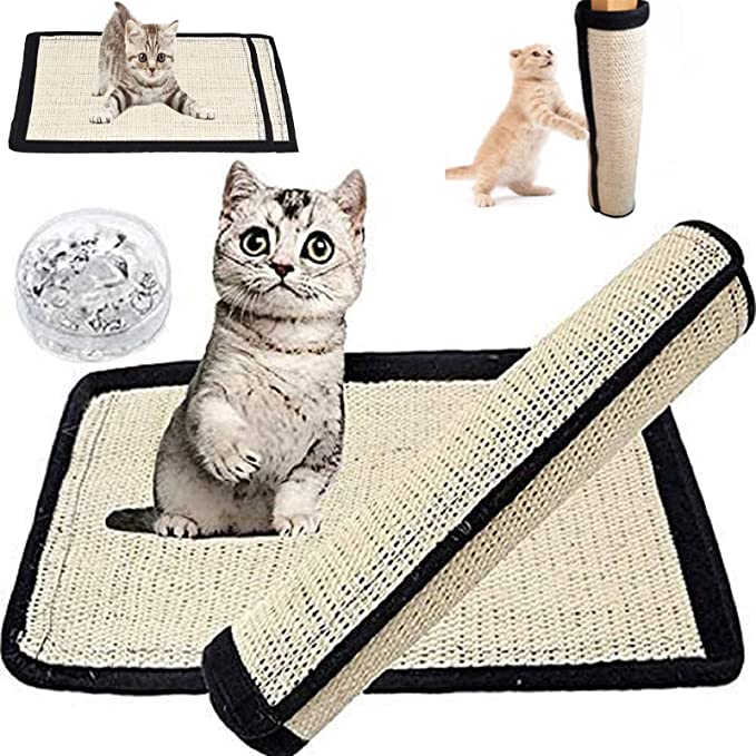 เหตุใดจึงเลือกแผ่นลับเล็บธรรมชาติสำหรับแมวของคุณ พรม Sisal Cat Scratch Mat สำหรับแมวของคุณ