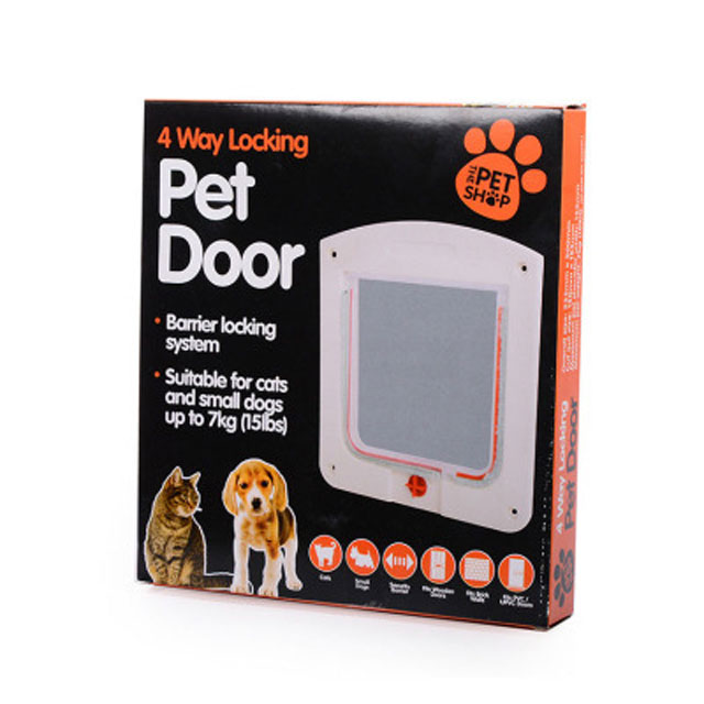 4 Way Locking Pet Animal Door