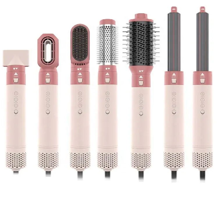 7 in 1 Professional 1 Step เครื่องเป่าผมแปรง Volumizer ผม Curler