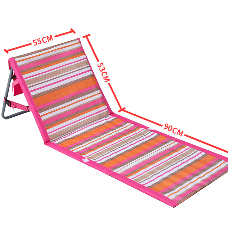 เก้าอี้พักผ่อนชายหาด พนักพิงตกปลา เก้าอี้พับน้ำหนักเบา