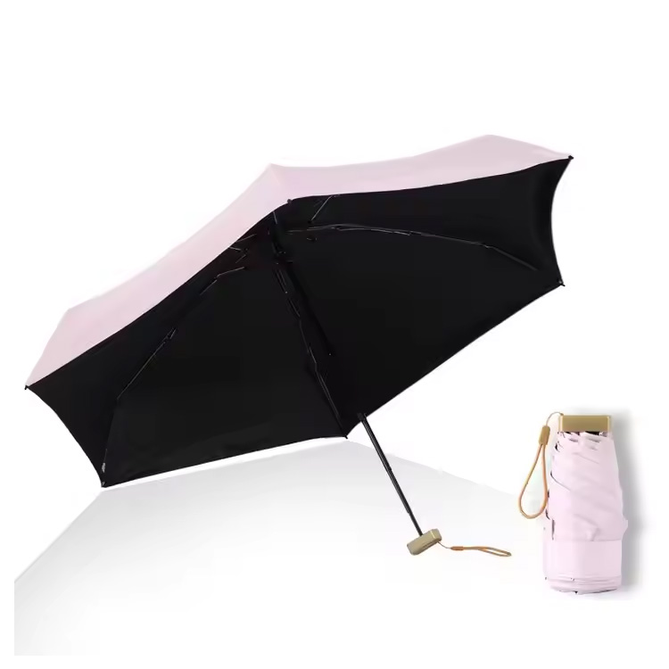 แคปซูลซันไชน์ร่ม 2025 Ultra Mini 6 Folding Umbrellas