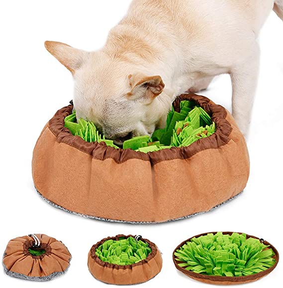 พับได้ Foraging Bowl Sniffing Pad Dog Snuffle Mat