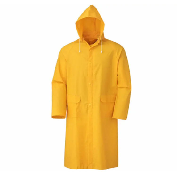 Custom Heavy Rain Coat Pvc กันน้ำ Poncho