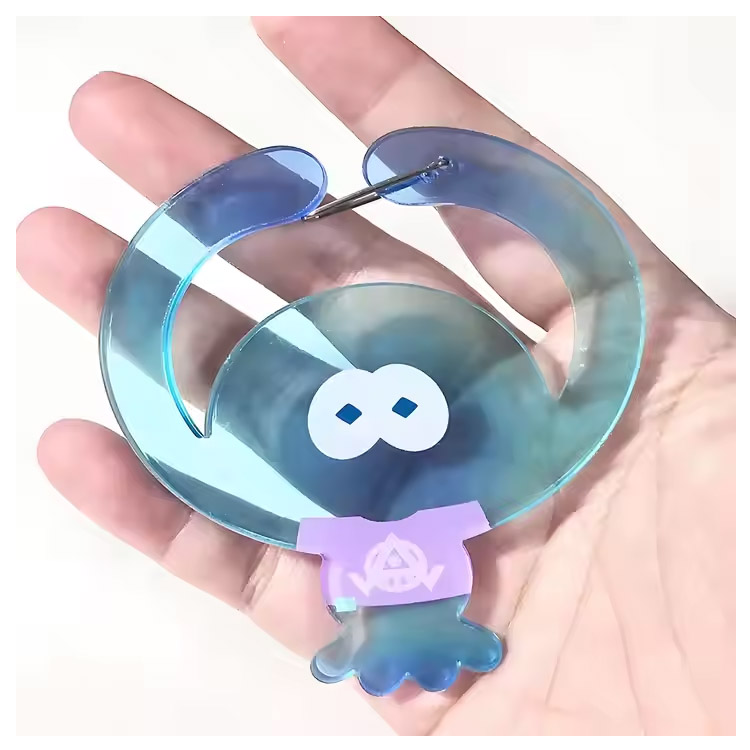 โลโก้ที่ออกแบบมา Keychain Keychain ใหม่รูปร่างที่กำหนดเอง