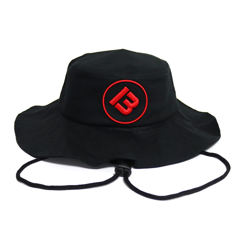 โรงงานป้องกันรังสียูวีโดยตรงหมวกเชือกกันลมขอบกว้าง