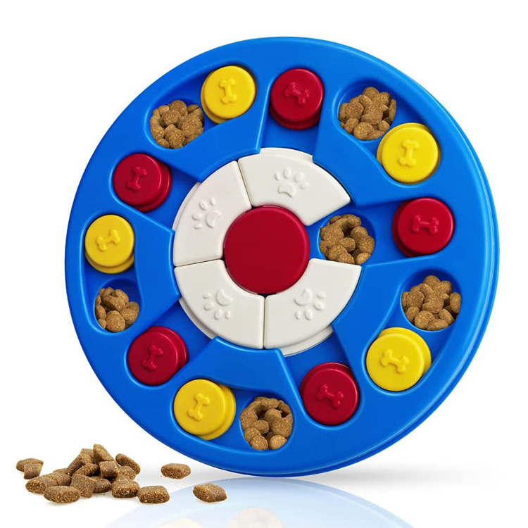 Interactive Treat Dispenser Dog Enrichment Puzzle ของเล่น