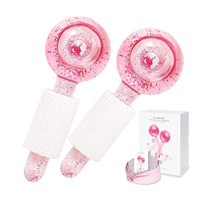 Magic Cooling Ice Facial Globes Roller Massager