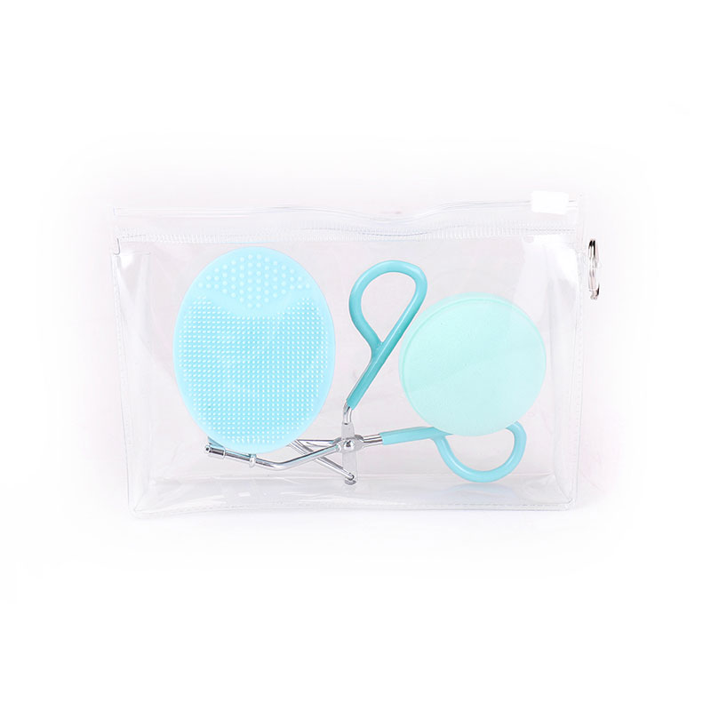 ชุดแต่งหน้า Marcarons Blender Eyelash Curler Facial Scrubber