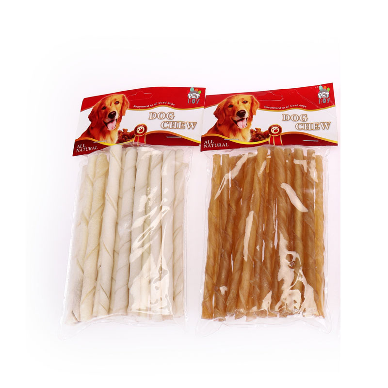 Rawhide Twist Sticks สุนัขเคี้ยว