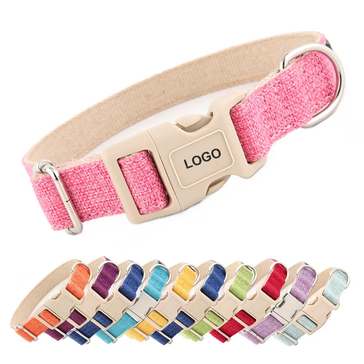 การพัฒนาอย่างยั่งยืน Eco Eco Friendly Hemp Dog Collars