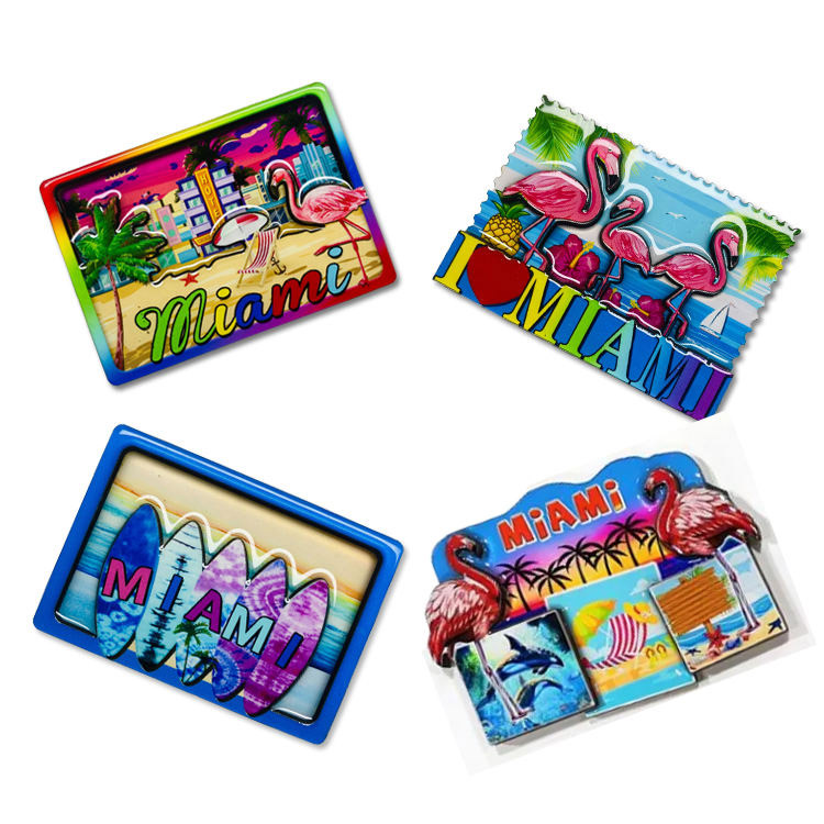 ไม้เมืองชื่อถนนป้ายแม่เหล็กตู้เย็นของที่ระลึก